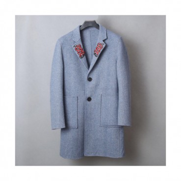 Gucci 2019 Mens Patches Cashmere Coat - 구찌 2019 남성 패치 캐시미어 코트 Guc01321x.Size(m 