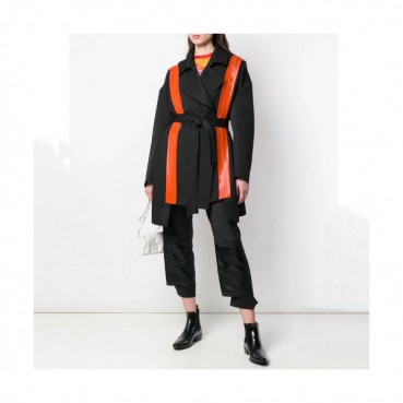 Maison margiela 2019 Womens Stripe Cashmere Coat - 메종 마르지엘라 2019 여성 스트라이프 캐시미어 코트 Mai0011x.Size(s 