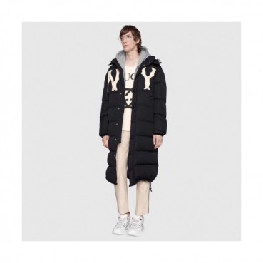 Gucci x New York Yankees Edition Men's Long Padding Down Jacket puffer coat - 구찌 X 뉴욕 양키스 에디션 남성 롱패딩 다운 자켓 푸퍼 코트 Guc0438x.Size(s 