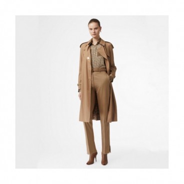 Burberry 2019 Womens Vintage Cotton Trench Coat - 버버리 2019 여성 빈티지 코튼 트렌치 코트 Bur0965x.Size(s 