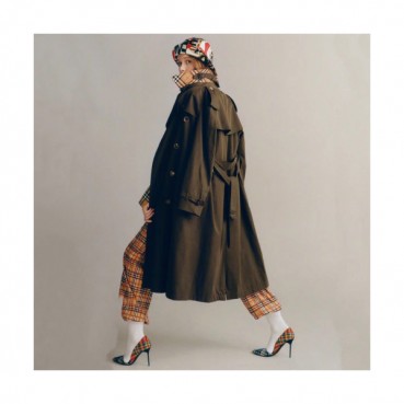 Burberry 2019 Womens Classic Heritage Trench Coat - 버버리 여성 클래식 빈티지 트렌치 코트 Bur0772x.Size(s 