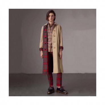 Burberry 2019 Womens Classic Reversible Trench Coat - 버버리 여성 클래식 양면 트렌치 코트 Bur0763x.Size(s 