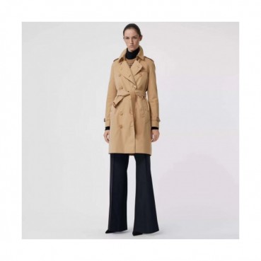 Burberry 2019 Ladies The Kensington Cotton Trench Coat - 버버리 여성 켄징턴 코튼 트렌치 코트 Bur0526x.Size(s 