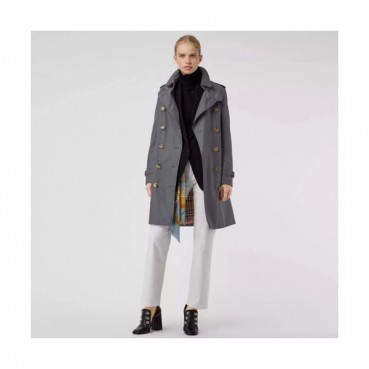Burberry 2019 Ladies The Kensington Cotton Trench Coat - 버버리 여성 켄징턴 코튼 트렌치 코트 Bur0716x.Size(s 