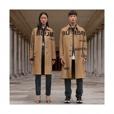 Burberry 2019 Mm/Wm Classic Logo Cotton Trench Coat - 버버리 남자 클래식 로고 코튼 트렌치 코트 Bur0692x.Size(xs 