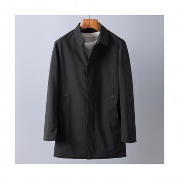 Prada 2019 Mens Cotton Trench Coat - 프라다 남성 신상 코튼 트렌치 코트 Pra0497x Size(m 
