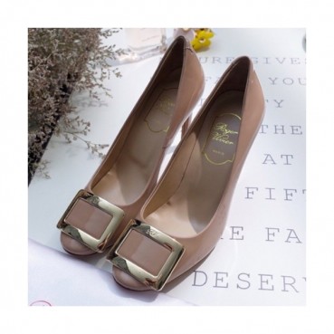 Roger Vivier 2019 Ladies Belle Patent-leather Court Shoes