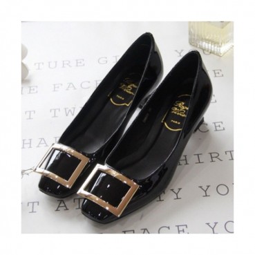 Roger Vivier 2019 Ladies Belle Patent-leather Court Shoes