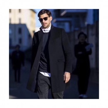 BURBERRY MENS CASHMERE COAT - 버버리 남성 캐시미어 코트  BUR0127 , 사이즈(M 