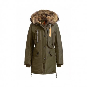 [파라점퍼스] 다운코트 여성용 카키 90% 오리털 점퍼 pa0026m - Parajumpers Down Coat Ladies Khaki 90% duck down Jumper