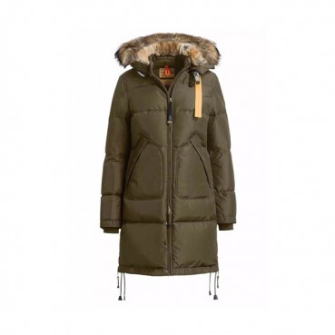 [파라점퍼스] 다운코트 여성용 카키 90% 오리털 pa0017m - Parajumpers Down Coat Ladies Khaki 90% duck down