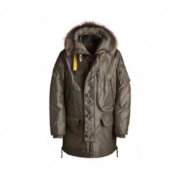 [파라점퍼스] 다운코트 남성용 카키 90% 오리털 pa0011m - Parajumpers Down Coat Men Khaki 90% duck down
