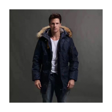 [파라점퍼스] 다운코트 남성용 네이비 90% 오리털 pa0010m - Parajumpers Down Coat Men Navy 90% duck down