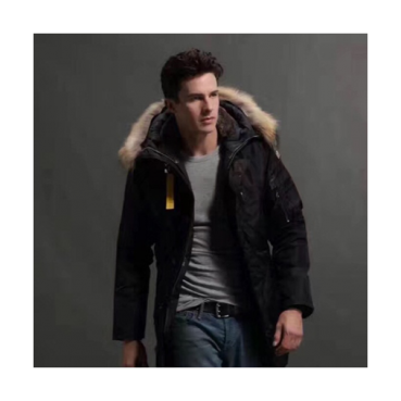 [파라점퍼스] 다운코트 남성용 블랙 90% 오리털 pa0009m - Parajumpers Down Coat Men Black 90% duck down