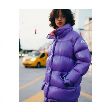 [몽클레어] 17 다운코트 여성용 퍼플 90% 오리털 mo0014m - Moncler 17 Down Coat Ladies Purple 90% duck down