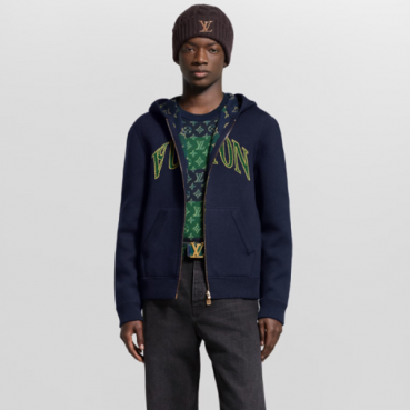루이비통 남성 모노그램 리버서블 후드티 - Louis vuitton Mens Monogram Reversible Hooded 