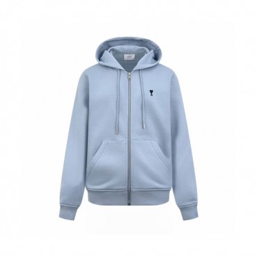 아미 남성 집업 후디 - Ami Mens Zip
