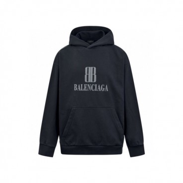 발렌시아가 남/녀 베이직 후드티 - Balenciaga Unisex Basic Hoodie 