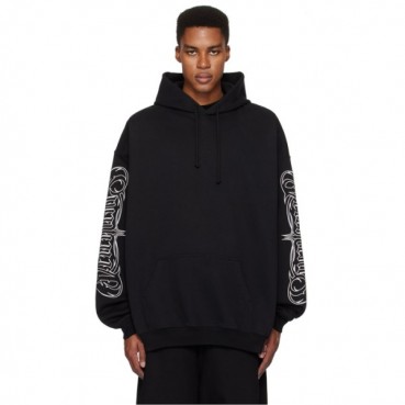 베트멍 남/녀 베이직 후드티 - Vetements Unisex Basic Hoodie 