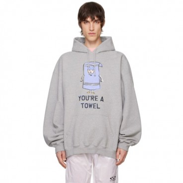 베트멍 남/녀 베이직 후드티 - Vetements Unisex Basic Hoodie 