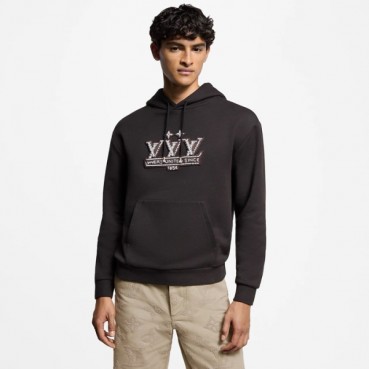루이비통 남성 베이직 후드티 - Louis vuitton Mens Basic Hoodie 