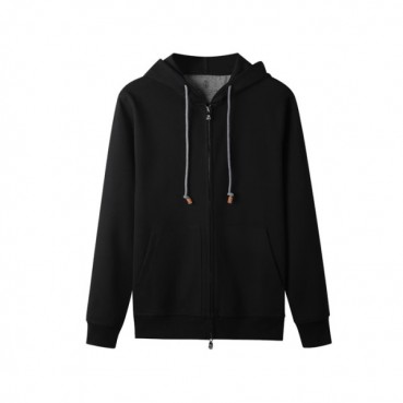 브루넬로쿠치넬리 남성 집업 후드티 - Brunello Cucinelli Mens Zip
