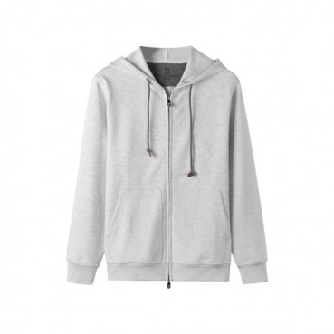 브루넬로쿠치넬리 남성 집업 후드티 - Brunello Cucinelli Mens Zip