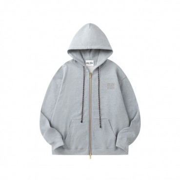 미우미우 남성 집업 후드티 - Miumiu Mens Zip