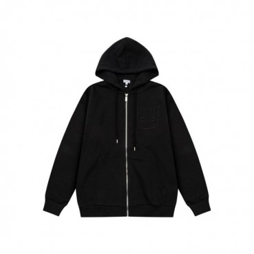 로에베 남성 집업 후드티 - Loewe Mens Zip