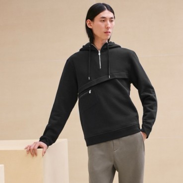 에르메스 남성 베이직 후드티 - Hermes Mens Basic Hoodie 