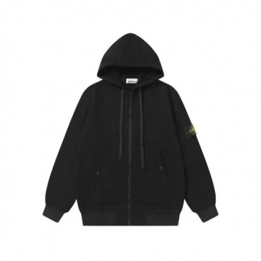 스톤아일랜드 남성 후드 집업- Stone Island Mens Hood Zip