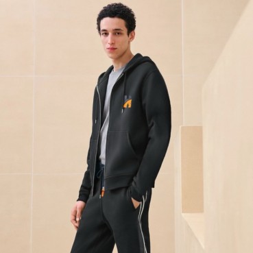에르메스 남성 집업 후드티 - Hermes Mens Zip