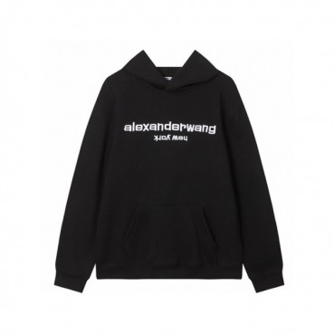 알렉산더왕 남성 베이직 후드티 - Alexander wang Mens Basic Hoodie 