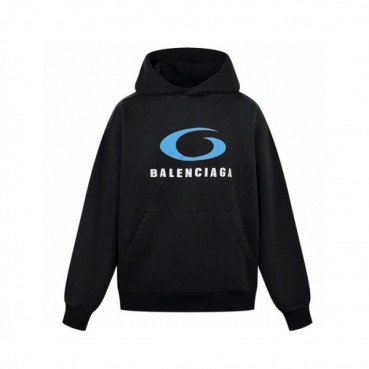발렌시아가 남성 블랙 후드티 - Balenciaga Mens Black Hoodie 