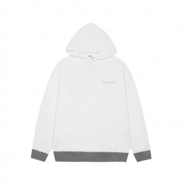 디올 남성 화이트 후드티 - Dior Mens White Hoodie 