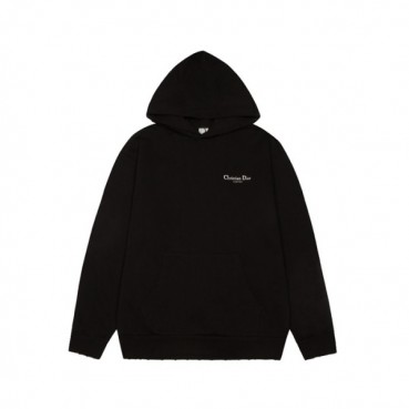 디올 남성 블랙 후드티 - Dior Mens Black Hoodie 