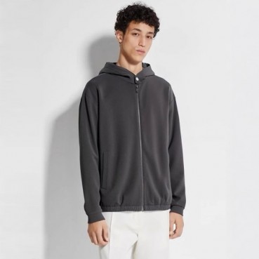 에르메네질도 제냐 남성 집업 후드티 - Ermenegildo Zegna Mens Zip