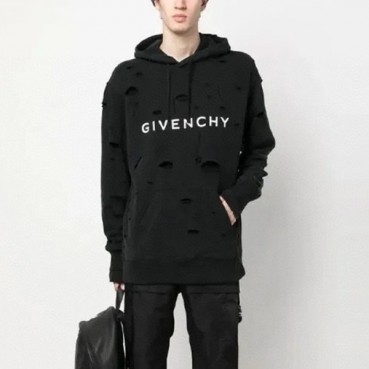 지방시 남성 블랙 후드티 - Givenchy Mens Black Hoodie 