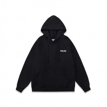베트멍 남/녀 블랙 후드티 - Vetements Unisex Black Hoodie 