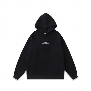 메종 마르지엘라 남성 블랙 후드티 - Maison margiela Mens Black Hoodie 