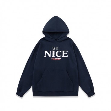 베트멍 남성 네이비 후드티 - Vetements Mens Navy Hoodie 