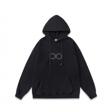 베트멍 남성 블랙 후드티 - Vetements Mens Black Hoodie 