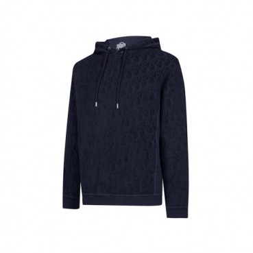 디올 남성 네이비 후드티 - Dior Mens Navy Hoodie 
