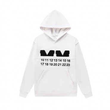 메종 마르지엘라 남성 화이트 후드티 - Maison margiela Mens White Hoodie 