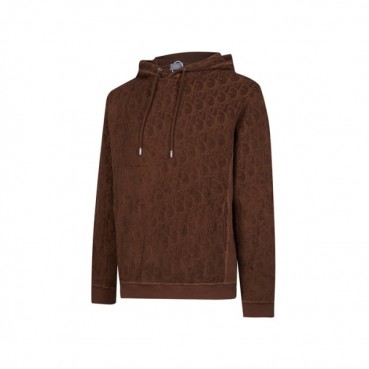 디올 남성 브라운 후드티 - Dior Mens Brown Hoodie 