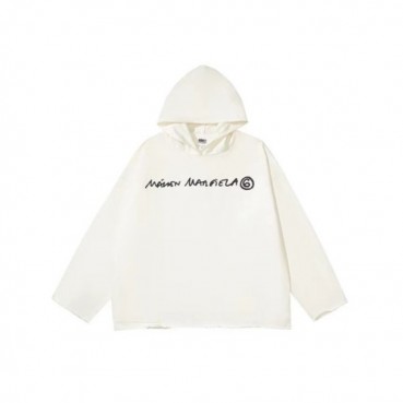 메종 마르지엘라 남성 화이트 후드티 - Maison margiela Mens White Hoodie 