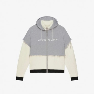 지방시 남성 그레이 후드티 - Givenchy Mens Gray Hoodie 