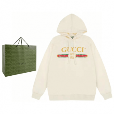 구찌 남성 화이트 후드티 - Gucci Mens White  Hoodie 