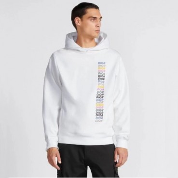 디올 남성 화이트 후드티 - Dior Mens White Hoodie 