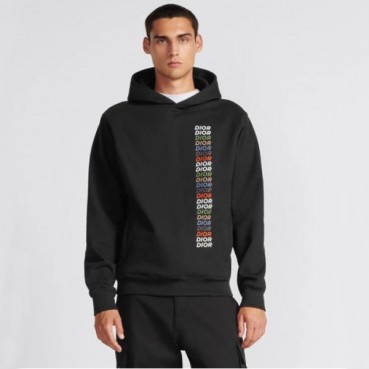 디올 남성 블랙 후드티 - Dior Mens Black Hoodie 